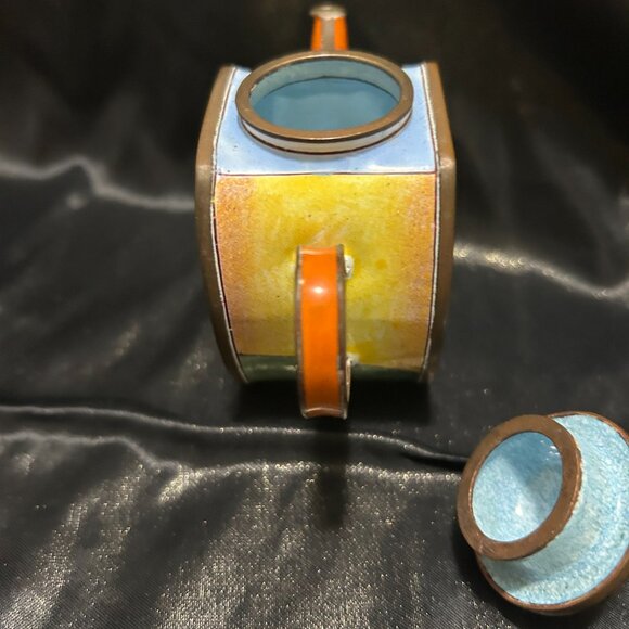 Kelvin Chen Enamel Miniature Teapot - Picture 4 of 6